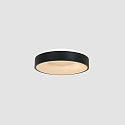 Steinhauer ceiling luminaire RINGLEDE - � 30CM small, round, direct / indirect IP20, black matt dimmable