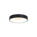 Steinhauer ceiling luminaire RINGLEDE - � 30CM small, round, direct / indirect IP20, black matt dimmable
