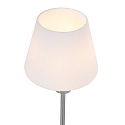 Steinhauer table lamp ANCILLA 1 flame, long, with switching function, conical E14 IP20, steel brushed dimmable