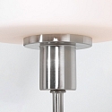 Steinhauer table lamp ANCILLA 1 flame, long, with switching function, conical E14 IP20, steel brushed dimmable