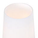 Steinhauer table lamp ANCILLA 1 flame, short, with switching function, conical E27 IP20, brushed bronze dimmable