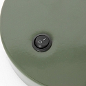 table lamp SPRING tiltable E27 IP20, green 