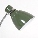 table lamp SPRING tiltable E27 IP20, green 