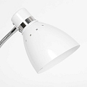 Steinhauer table lamp SPRING tiltable E27 IP20, white 