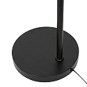Steinhauer floor lamp DAPHNE 1 flame IP20, black dimmable