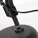 Mexlite table lamp STUDY tiltable E27 IP20, black