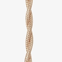 Mexlite pendant luminaire GRAZIOGLASS ?12,5cm E27 IP20, brass