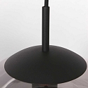 Steinhauer pendant luminaire BOLLIQUE round E27 IP20, black dimmable