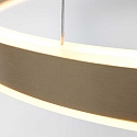 pendant luminaire RINGLUX LED IP20, gold dimmable