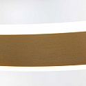 pendant luminaire RINGLUX LED IP20, gold dimmable