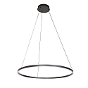 pendant luminaire RINGLUX up / down IP20, black dimmable