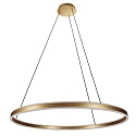 pendant luminaire RINGLUX up / down IP20, gold dimmable