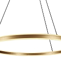 pendant luminaire RINGLUX up / down IP20, gold dimmable