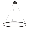pendant luminaire RINGLUX up / down IP20, black dimmable
