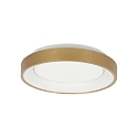 ceiling luminaire RINGLEDE IP20, gold dimmable