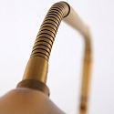 Mexlite Floor lamp BIRON, 1 flame, bronze