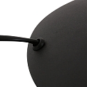 Mexlite floor lamp BIRON with switch, with flex arm IP20, black matt dimmable