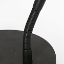 Mexlite Table lamp BIRON, 1 flame, bronze