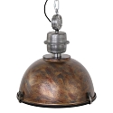 Steinhauer pendant luminaire BIKKEL - � 42CM 1 flame, medium E27 IP20, brown, pied dimmable