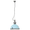 Steinhauer pendant luminaire BIKKEL - � 42CM 1 flame, medium E27 IP20, drak blue dimmable