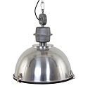 Steinhauer pendant luminaire BIKKEL - � 42CM 1 flame, medium E27 IP20, polished aluminium, steel dimmable