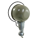 Mexlite Mexlite Table lamp DAVIN, 1 flame, reflector, green