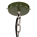 AN Pendant luminaire FRISK, 1 flame, metal, green