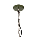 AN Pendant luminaire FRISK, 1 flame, metal, green