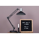 anne light & home AN Table lamp ZAPPA, 1 flame, black