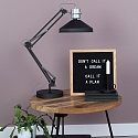 anne light & home AN Table lamp ZAPPA, 1 flame, black