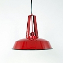 Mexlite Mexlite Pendant luminaire EDEN, 1 flame, 42cm, rot