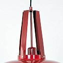 Mexlite Mexlite Pendant luminaire EDEN, 1 flame, 42cm, rot