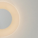 Steinhauer ceiling luminaire LIDO small, round, indirect, perforated IP20, white matt dimmable