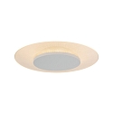 Steinhauer ceiling luminaire LIDO small, round, indirect, perforated IP20, white matt dimmable