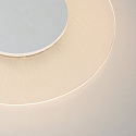 Steinhauer ceiling luminaire LIDO large, round, indirect, perforated IP20, white matt dimmable