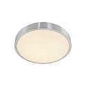 Mexlite outdoor ceiling luminaire GALAXY cylindrical, medium, switchable IP44, steel brushed 