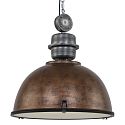 Steinhauer pendant luminaire BIKKEL - � 52CM 1 flame, large E27 IP20, brown, pied dimmable