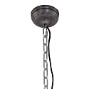 Steinhauer pendant luminaire BIKKEL - � 52CM 1 flame, large E27 IP20, brown, pied dimmable