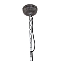 Steinhauer pendant luminaire BIKKEL - � 52CM 1 flame, large E27 IP20, black matt dimmable