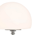 Steinhauer table lamp ANCILLA MUSHROOM long, with switching function G9 IP20, chrome, polished aluminium dimmable