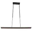 Steinhauer Steinhauer Pendant luminaire ZELENA LED, adjustable, 4 flames, black