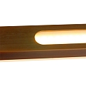 Steinhauer Pendant luminaire ZELENA LED, 3 flames, L:150cm, bronze