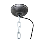 Steinhauer pendant luminaire BIKKEL - � 32CM 1 flame, small E27 IP20, black matt dimmable