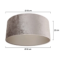Steinhauer shade KAPPEN - � 50CM cylindrical, silver