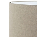Steinhauer shade KAPPEN - � 50CM cylindrical, beige, mud