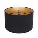 anne light & home shade KAPPEN - � 30CM cylindrical, black