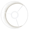 Steinhauer shade KAPPEN - � 20CM high, cylindrical, white