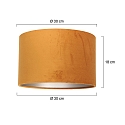 Steinhauer shade KAPPEN - � 30CM cylindrical, gold matt, sand coloured