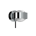 Top Light wall luminaire PUK MINI WALL + (COB LED) up / down, rotatable, without lens IP20, chrome dimmable