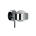Top Light wall luminaire PUK MINI WALL + (COB LED) up / down, rotatable, without lens IP20, chrome dimmable